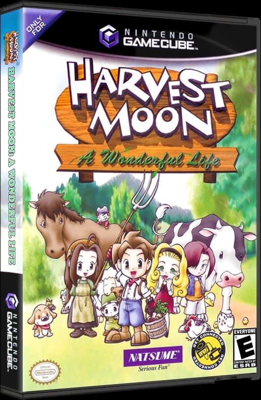 Harvest Moon A Wonderful Life 3D box (NA)