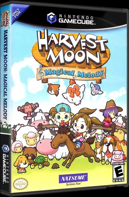 Harvest Moon Magical Melody box art