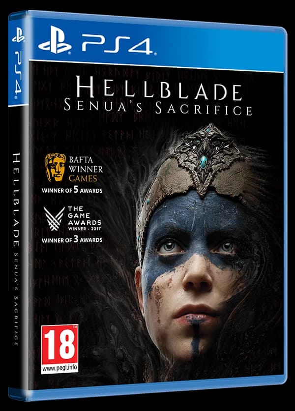 Hellblade Senua's Sacrifice box art