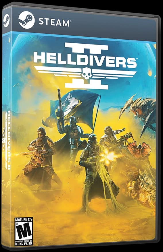 Helldivers II box art