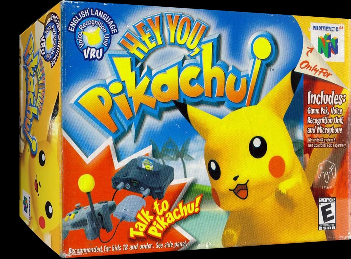 Hey You Pikachu box art