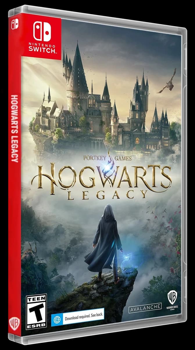 Hogwarts Legacy box art