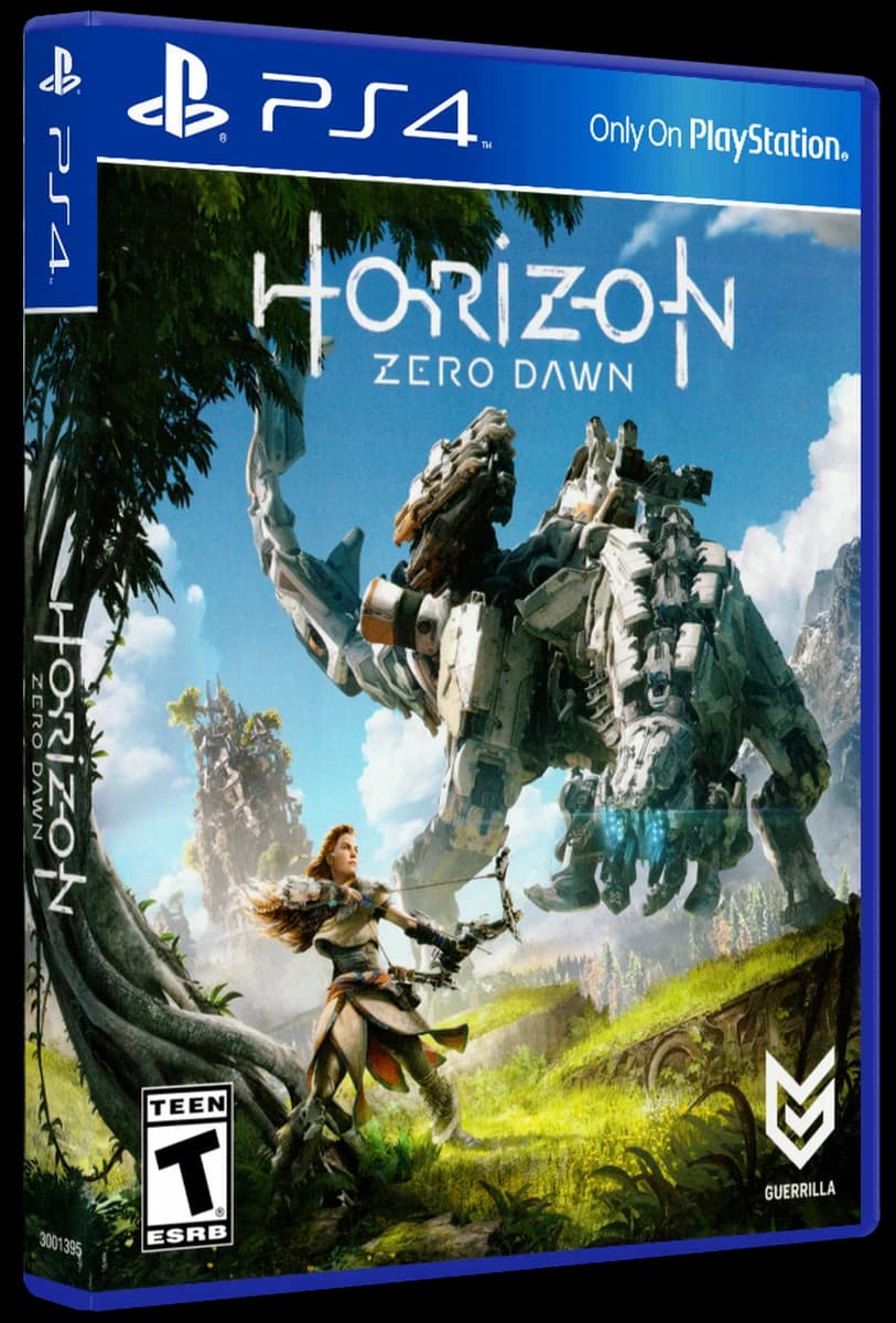 Horizon Zero Dawn box art
