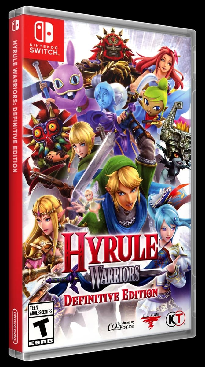 Hyrule Warriors Definitive Edition 3D box (NA)