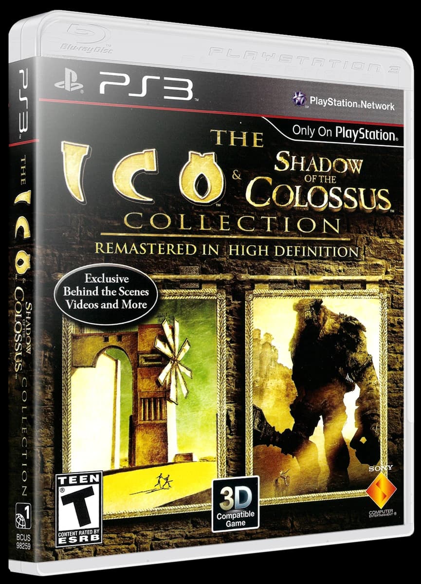 Ico & Shadow of the Colossus Collection box art