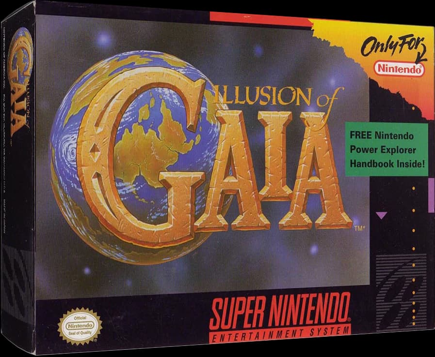 Illusion of Gaia 3D box (NA)