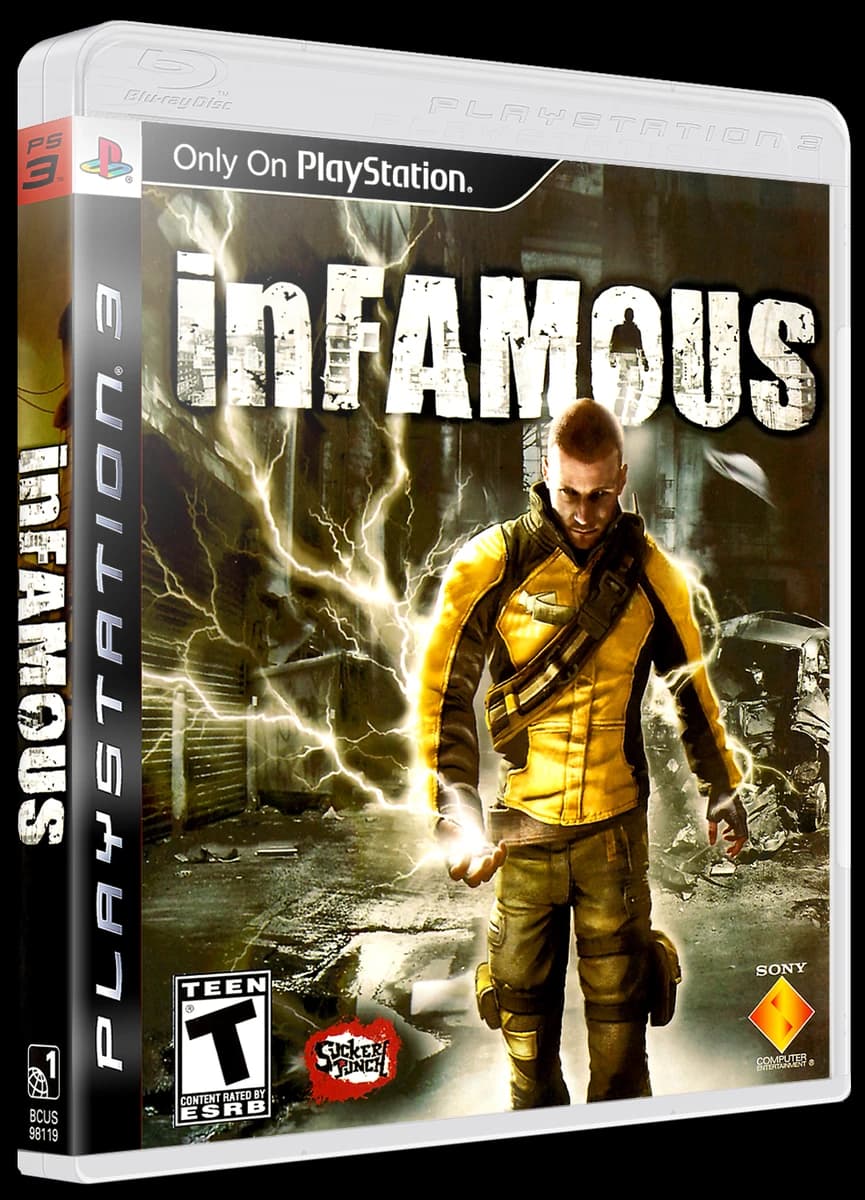 Infamous 3D box (NA)