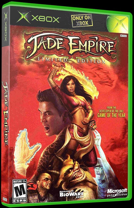 Jade Empire 3D box (NA)