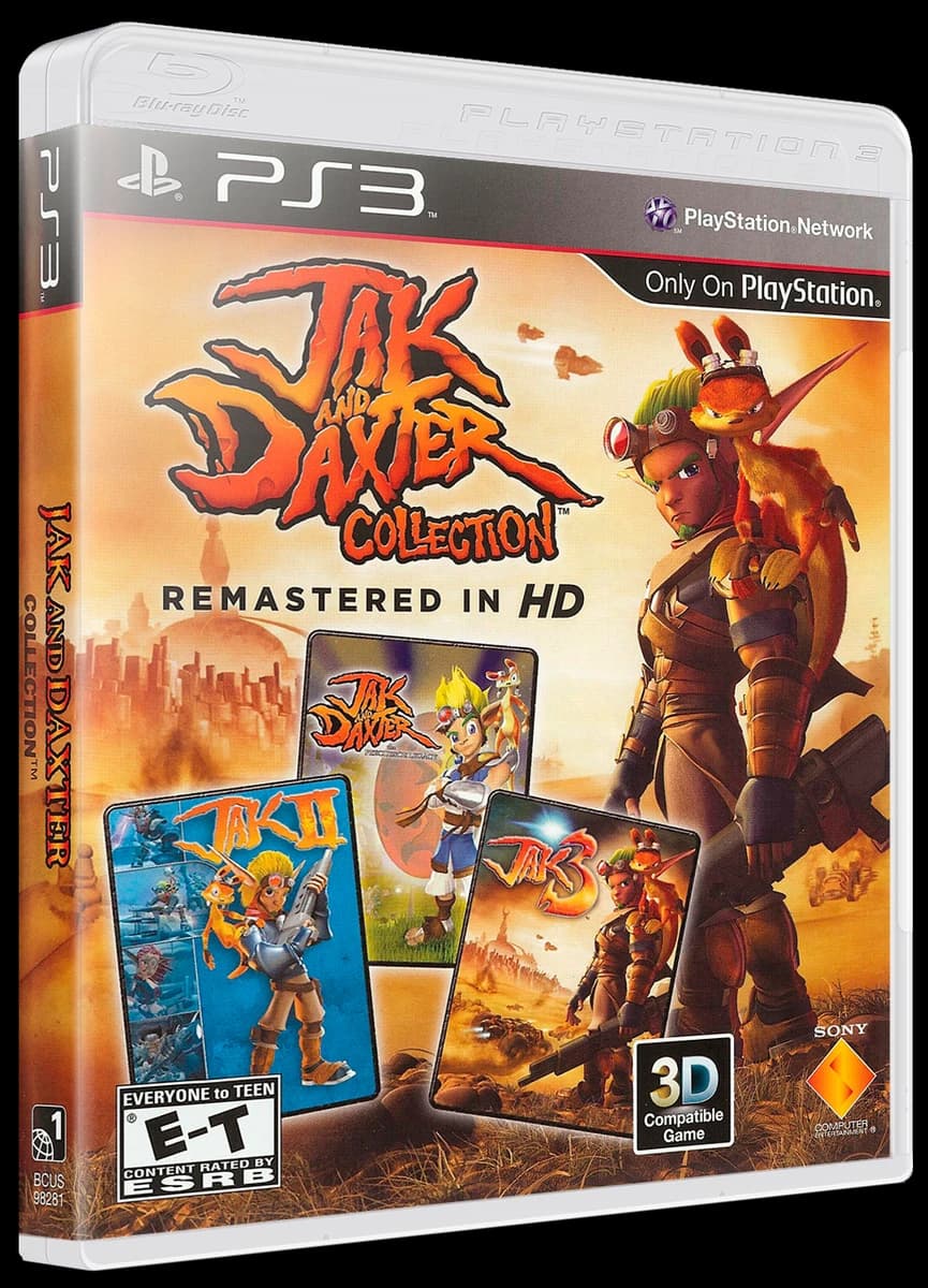 Jak & Daxter Collection 3D box (NA)