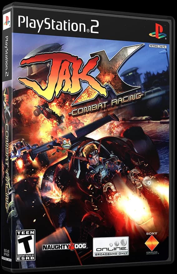 Jak X Combat Racing box art