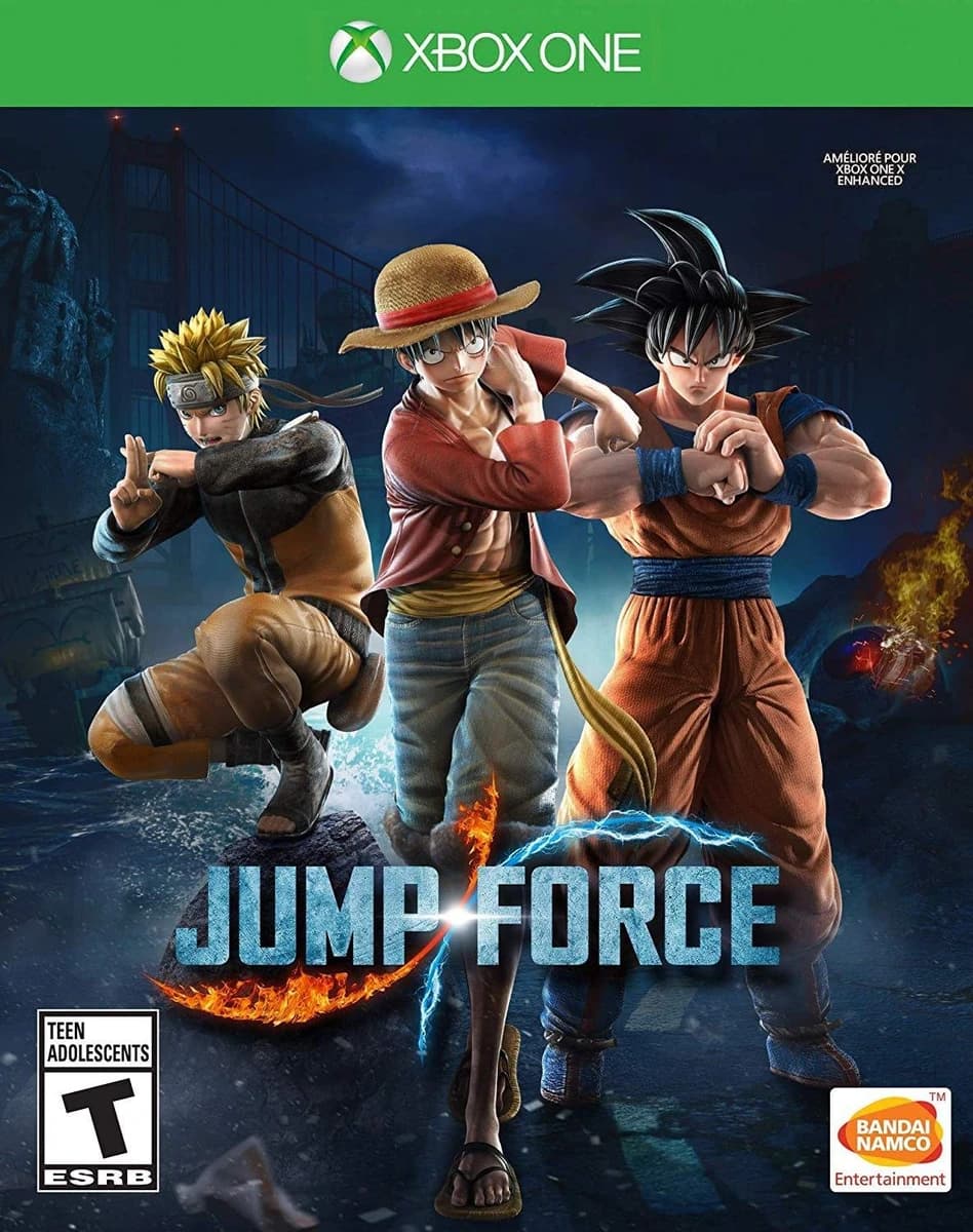 Jump Force box front (NA)