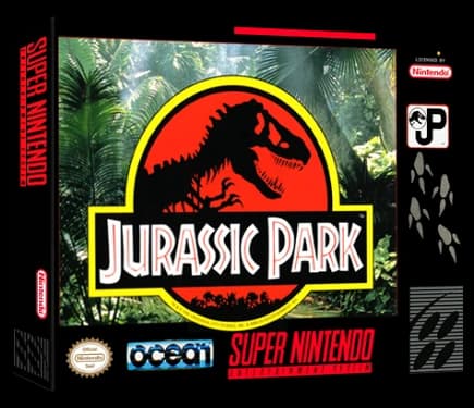 Jurassic Park box art