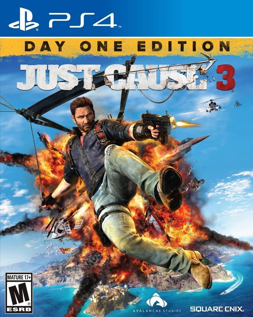 Just Cause 3 box art