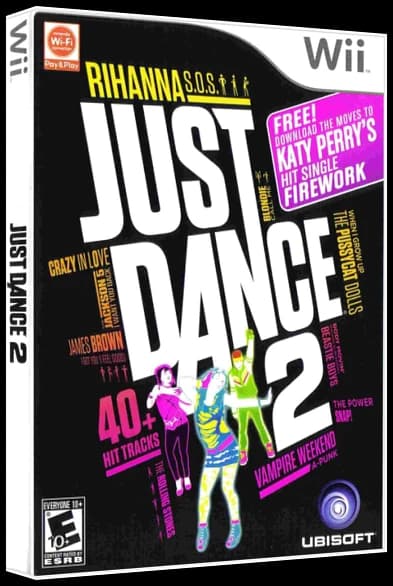 Just Dance 2 3D box (NA)