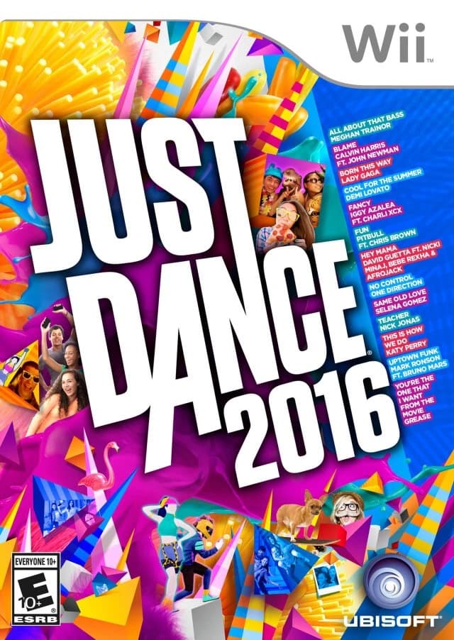 Just Dance 2016 box art