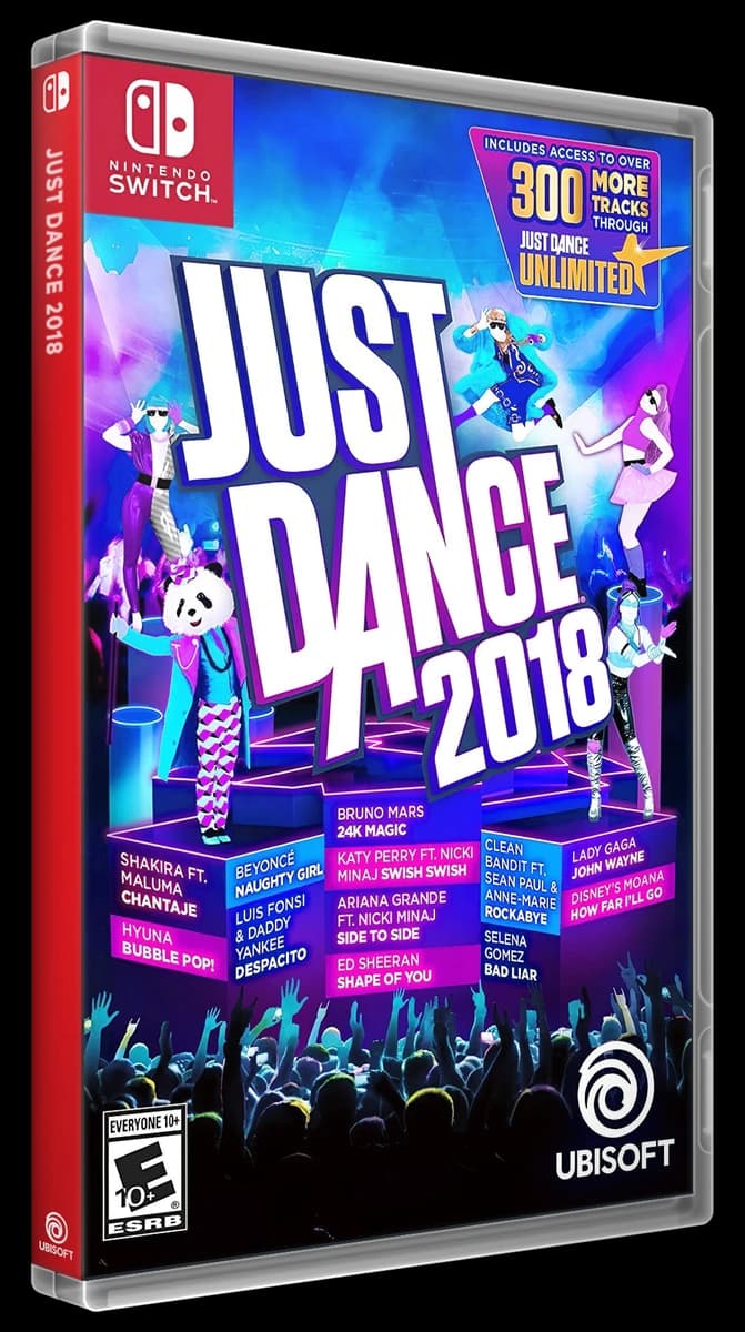 Just Dance 2018 box art