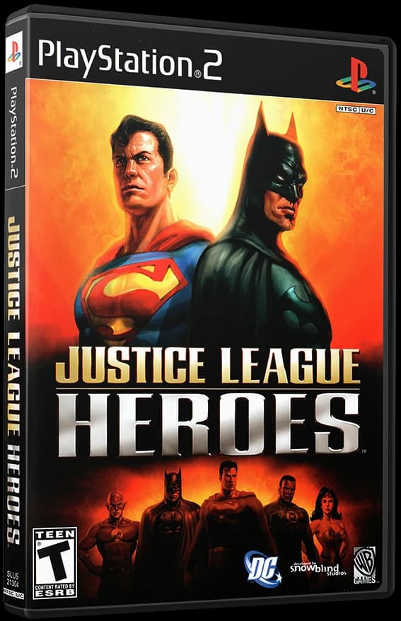 Justice League Heroes box art