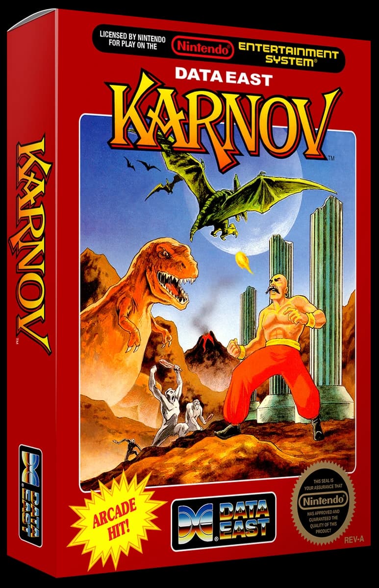 Karnov 3D box (NA)