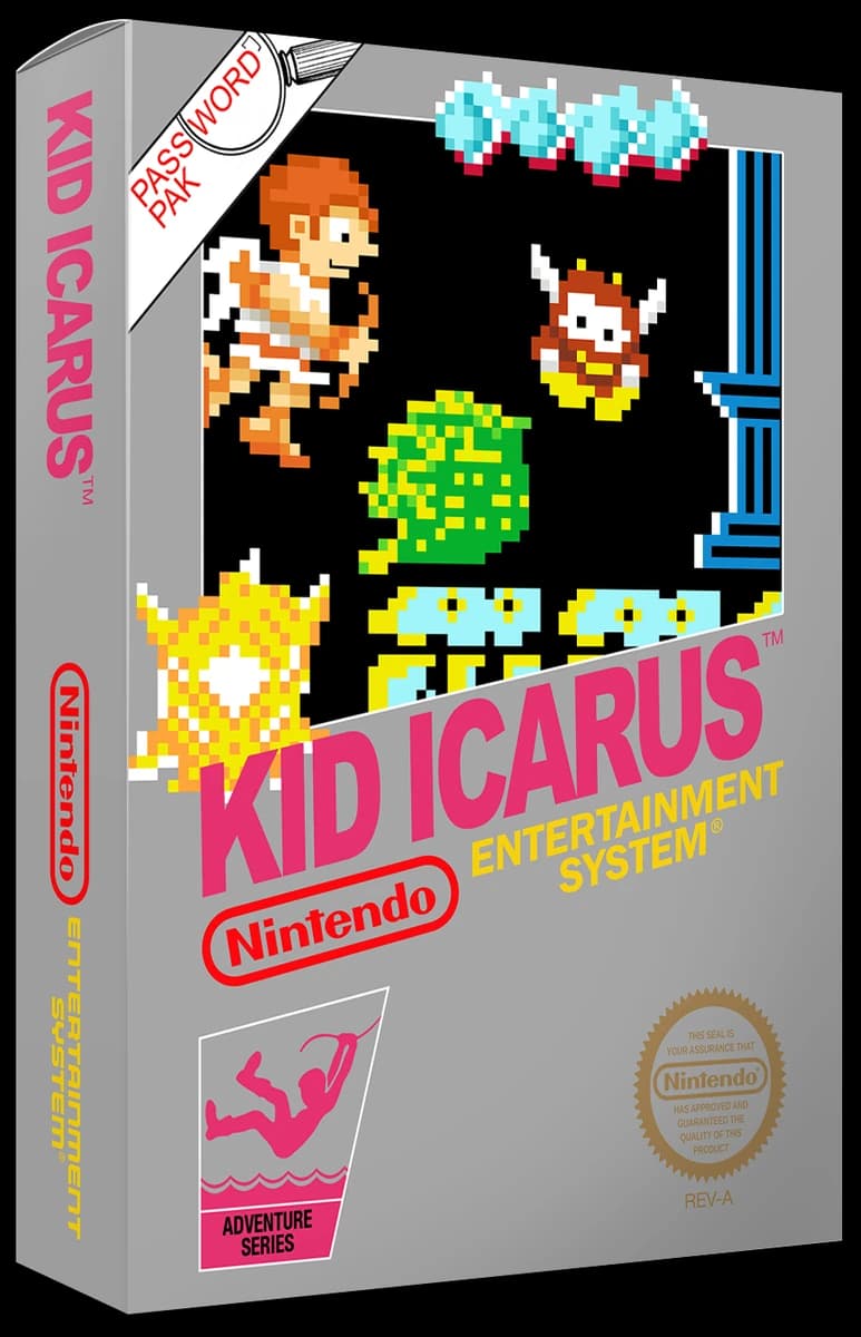 Kid Icarus 3D box (NA)