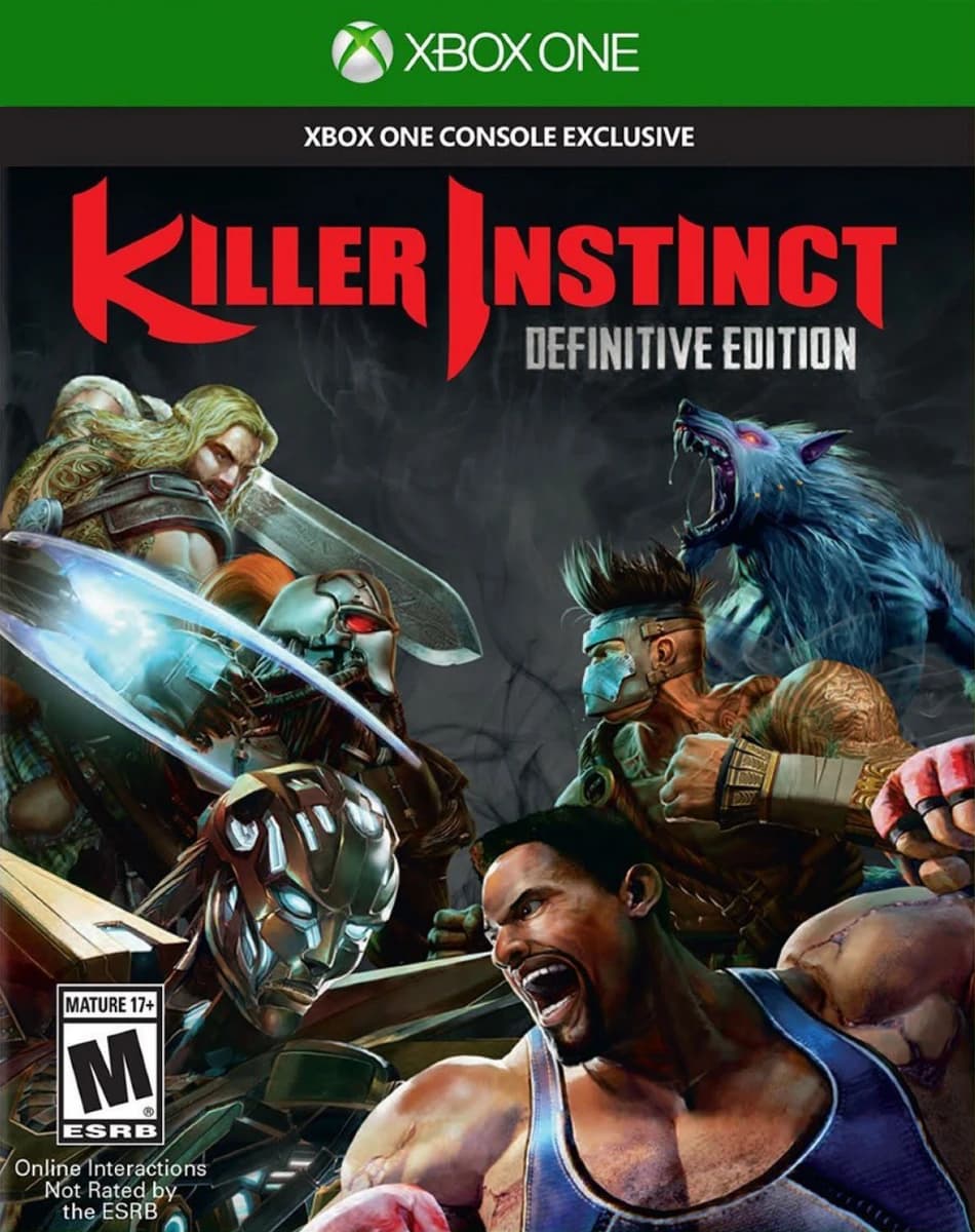 Killer Instinct: Definitive Edition box front (NA)