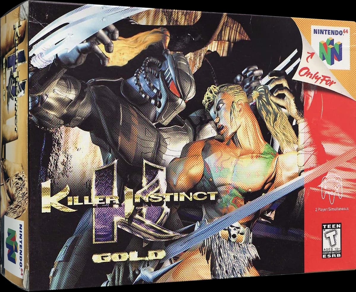 Killer Instinct Gold box art