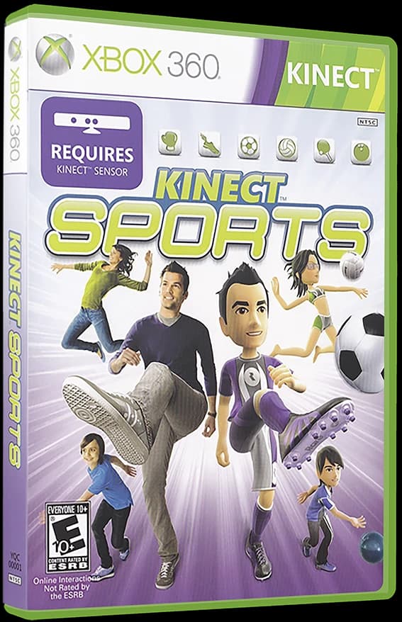 Kinect Sports box art