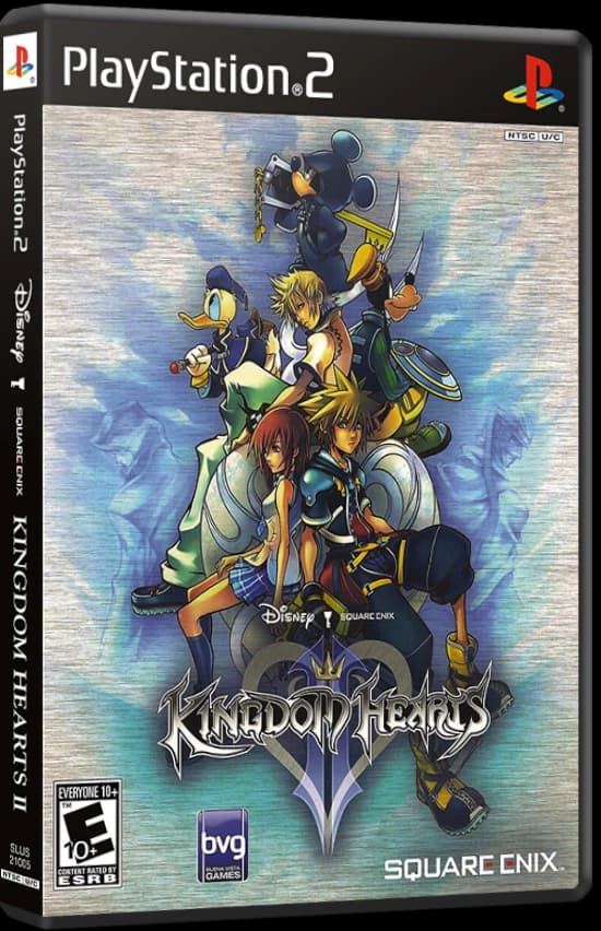 Kingdom Hearts 2 3D box (NA)