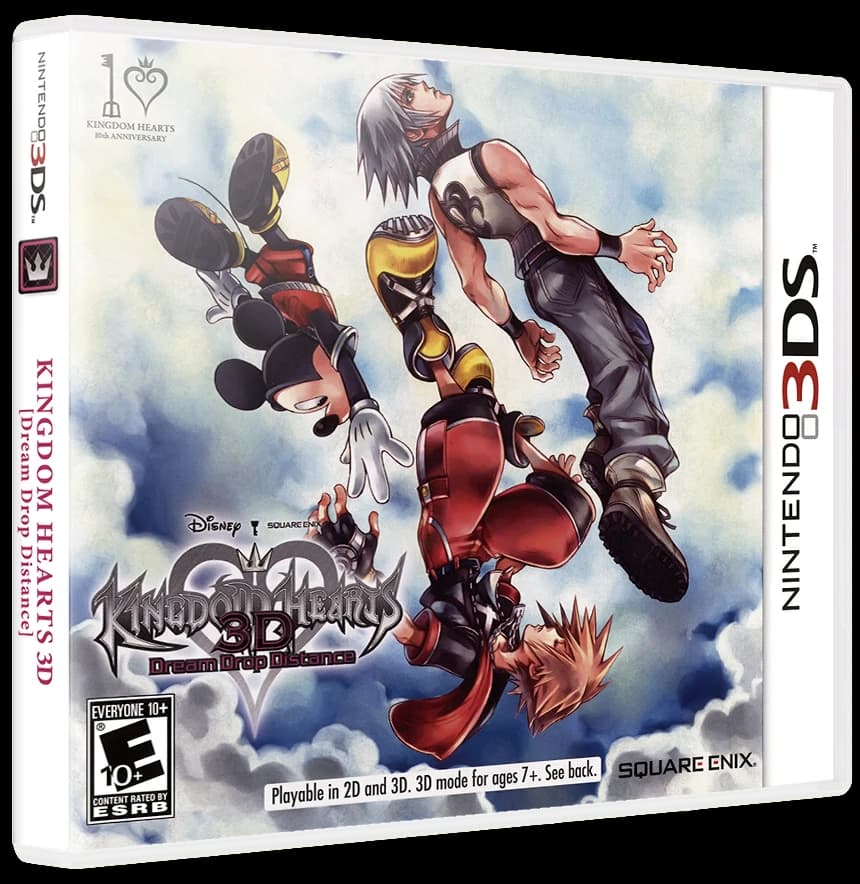 Kingdom Hearts 3D Dream Drop Distance 3D box (NA)