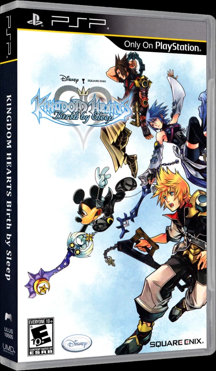 Kingdom Hearts: Birth by Sleep box art