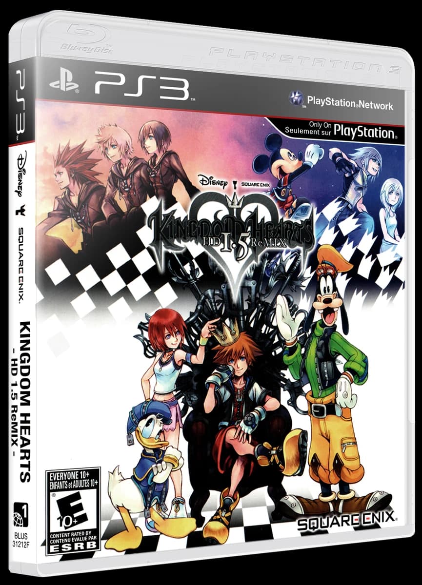 Kingdom Hearts HD 1.5 Remix box art