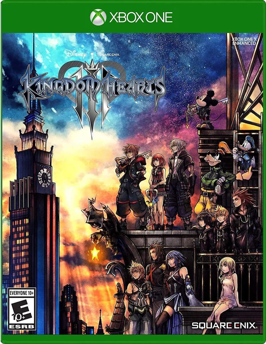 Kingdom Hearts III box art