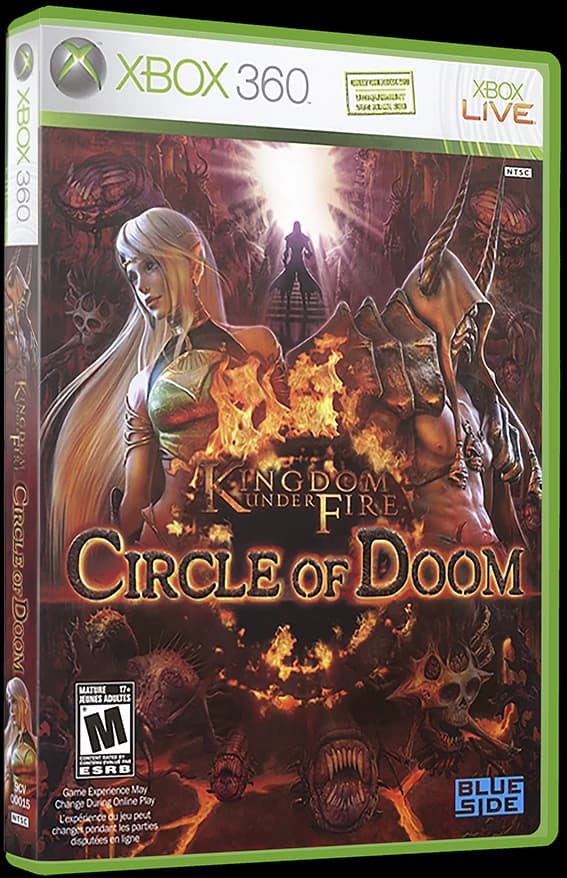 Kingdom Under Fire Circle of Doom box art