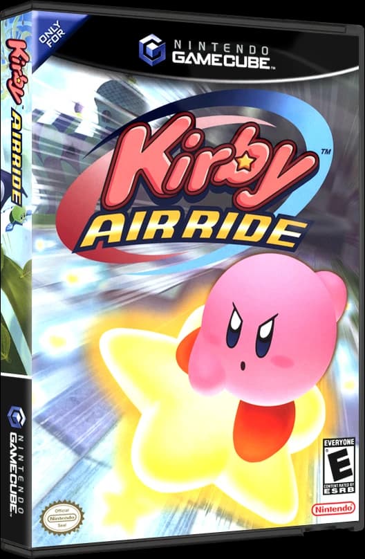 Kirby Air Ride box art