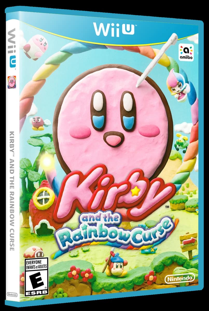 Kirby and the Rainbow Curse box art