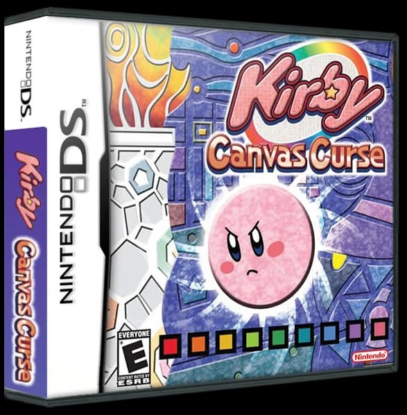 Kirby Canvas Curse box art
