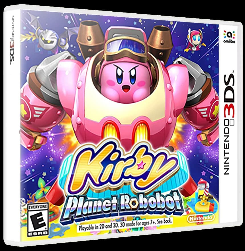 Kirby Planet Robobot box art