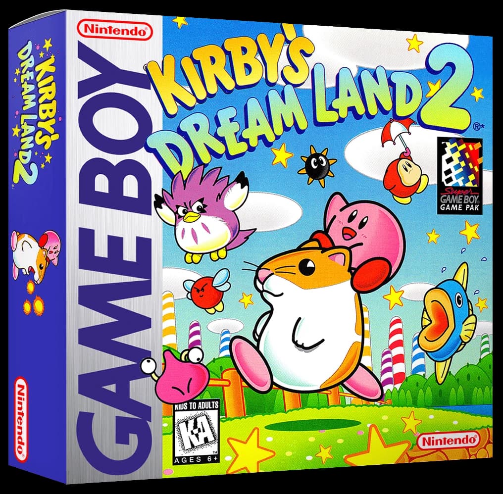 Kirby's Dream Land 2 box art