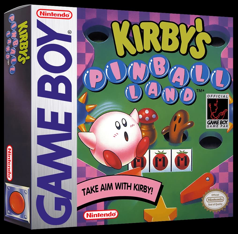 Kirby's Pinball Land box art