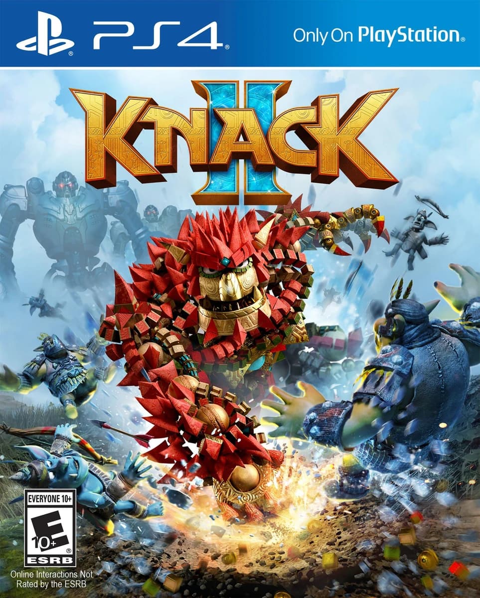 Knack II box front (NA)