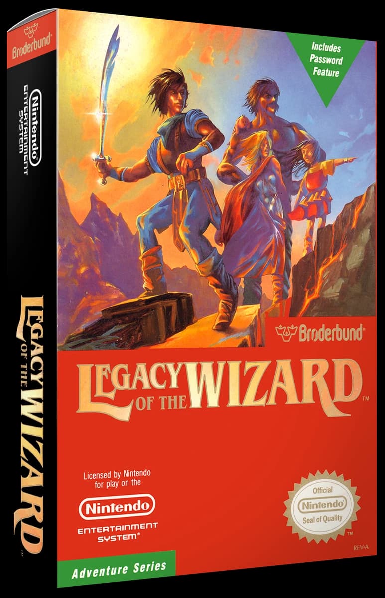 Legacy of the Wizard box art