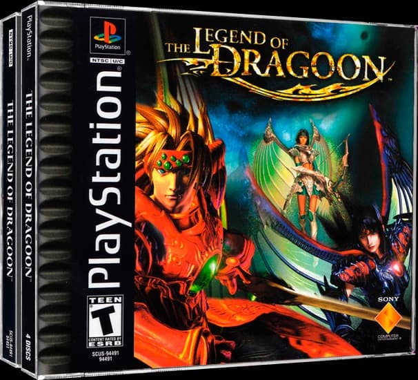 Legend of Dragoon box art
