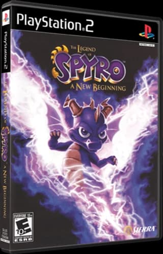 Legend of Spyro A New Beginning box art