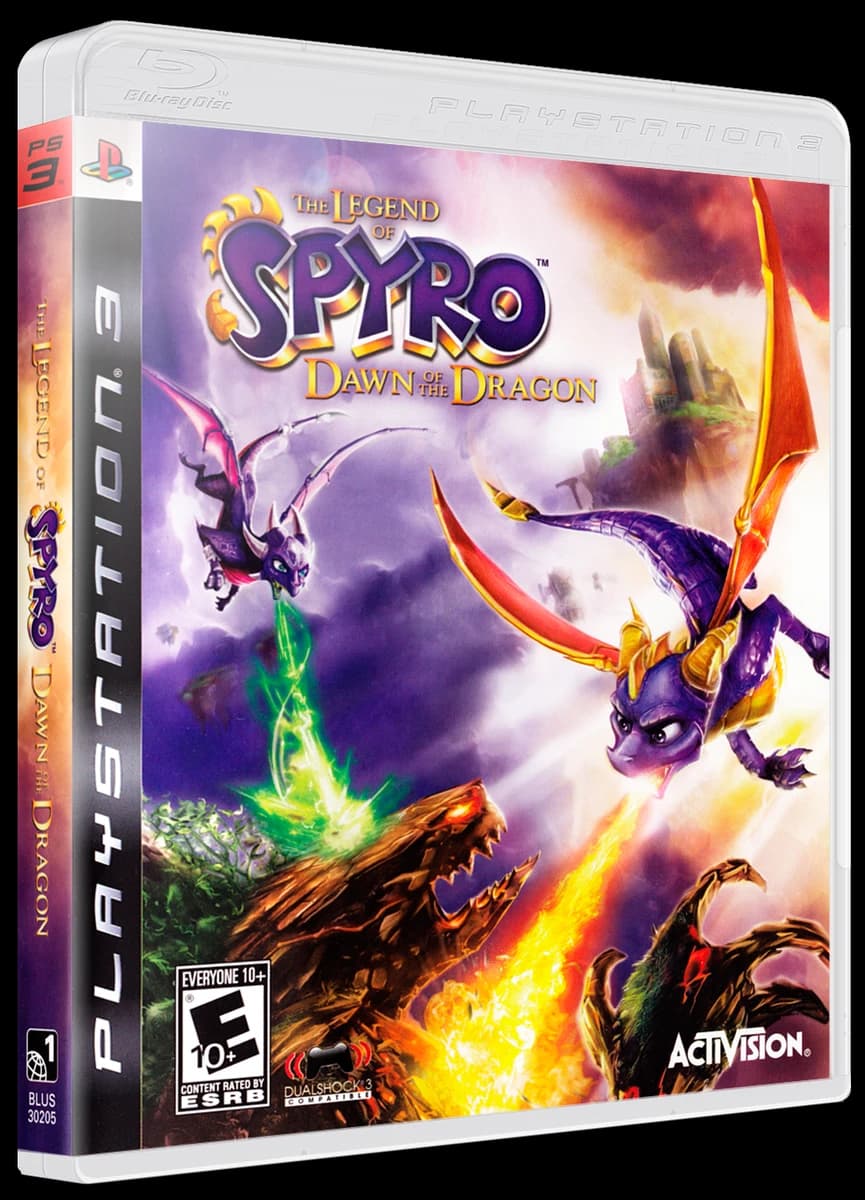 Legend of Spyro Dawn of the Dragon box art