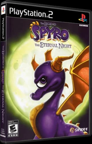 Legend of Spyro The Eternal Night box art