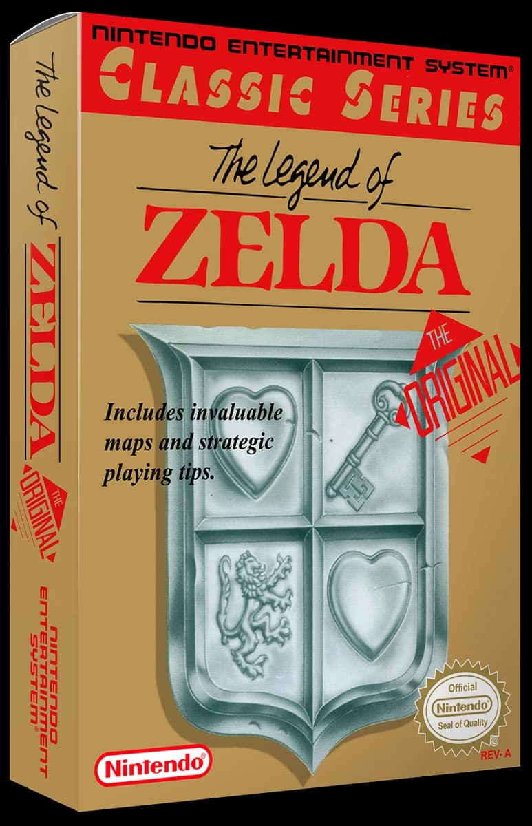 Legend of Zelda box art