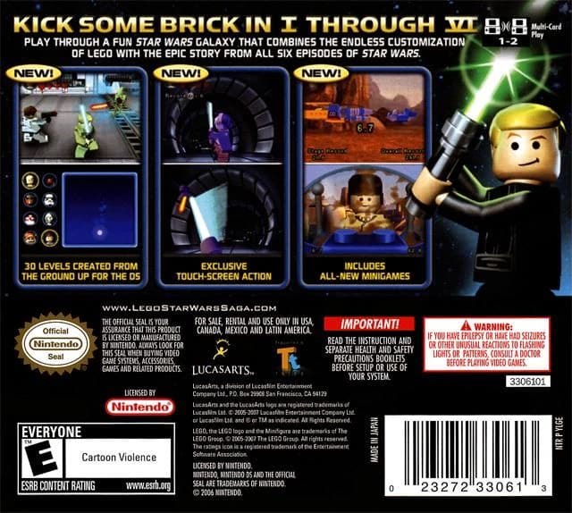 LEGO Star Wars Complete Saga box art