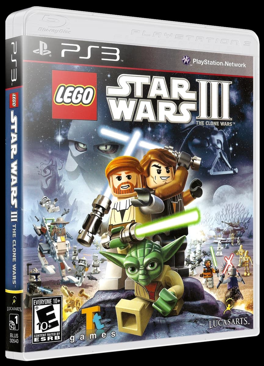 LEGO Star Wars III: The Clone Wars box art