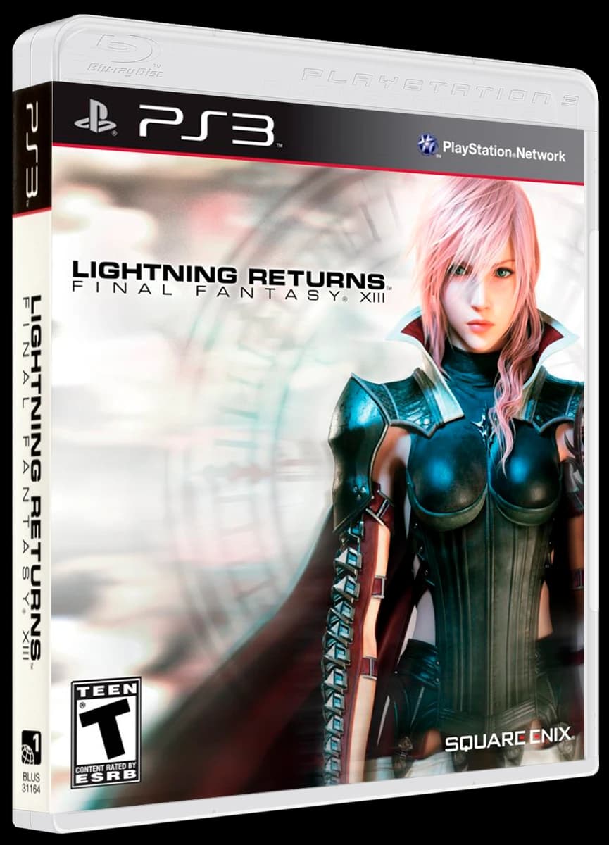Lightning Returns: Final Fantasy XIII 3D box (NA)