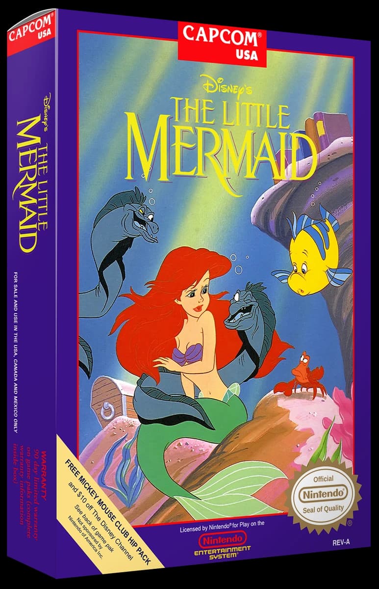 Little Mermaid box art