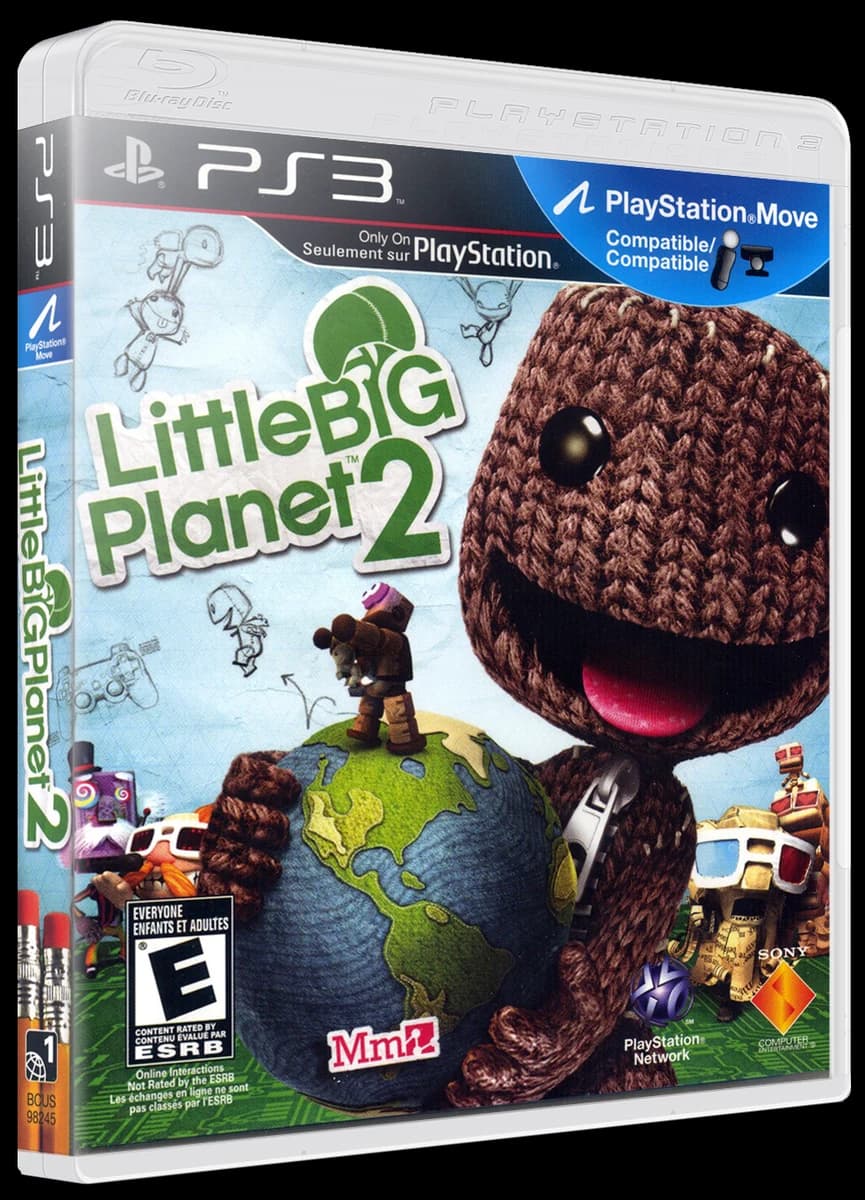 LittleBigPlanet 2 box art